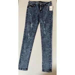 Acid washer skinny jeans size 5